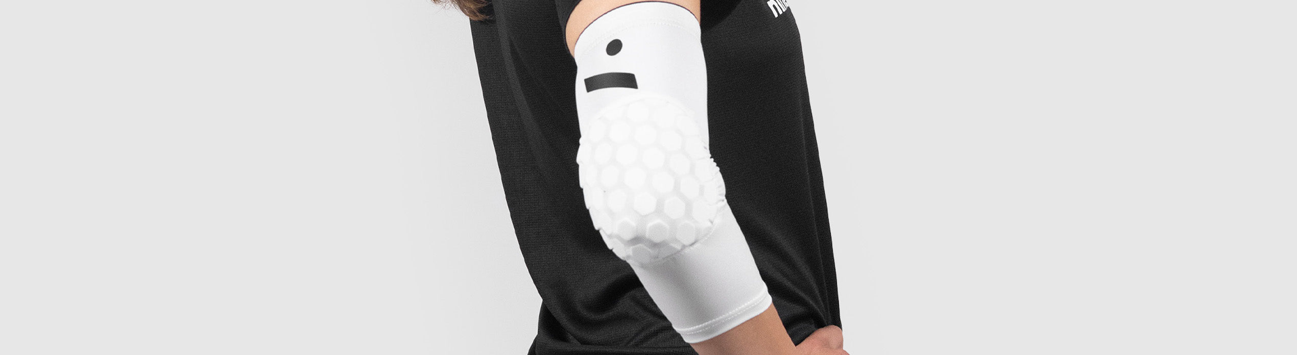 Manchons Techniques De Volley-ball Ninesquared, 90% Polyester 10% élasthanne, Respirants, élastiques, Unisexe, Noirs, Protection Abrasion