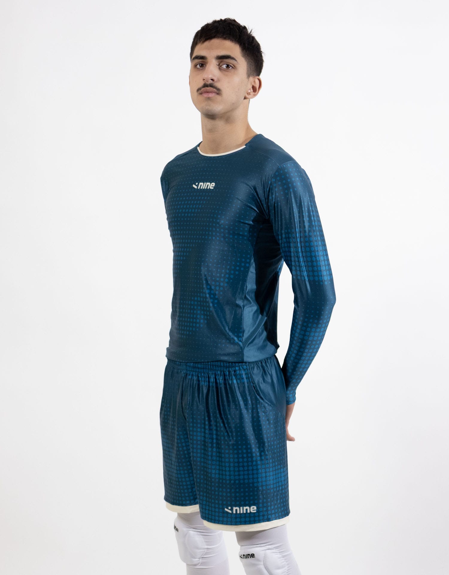 Men's NOVE Long Sleeve Volleyball Training Shirt-thumbmail-2