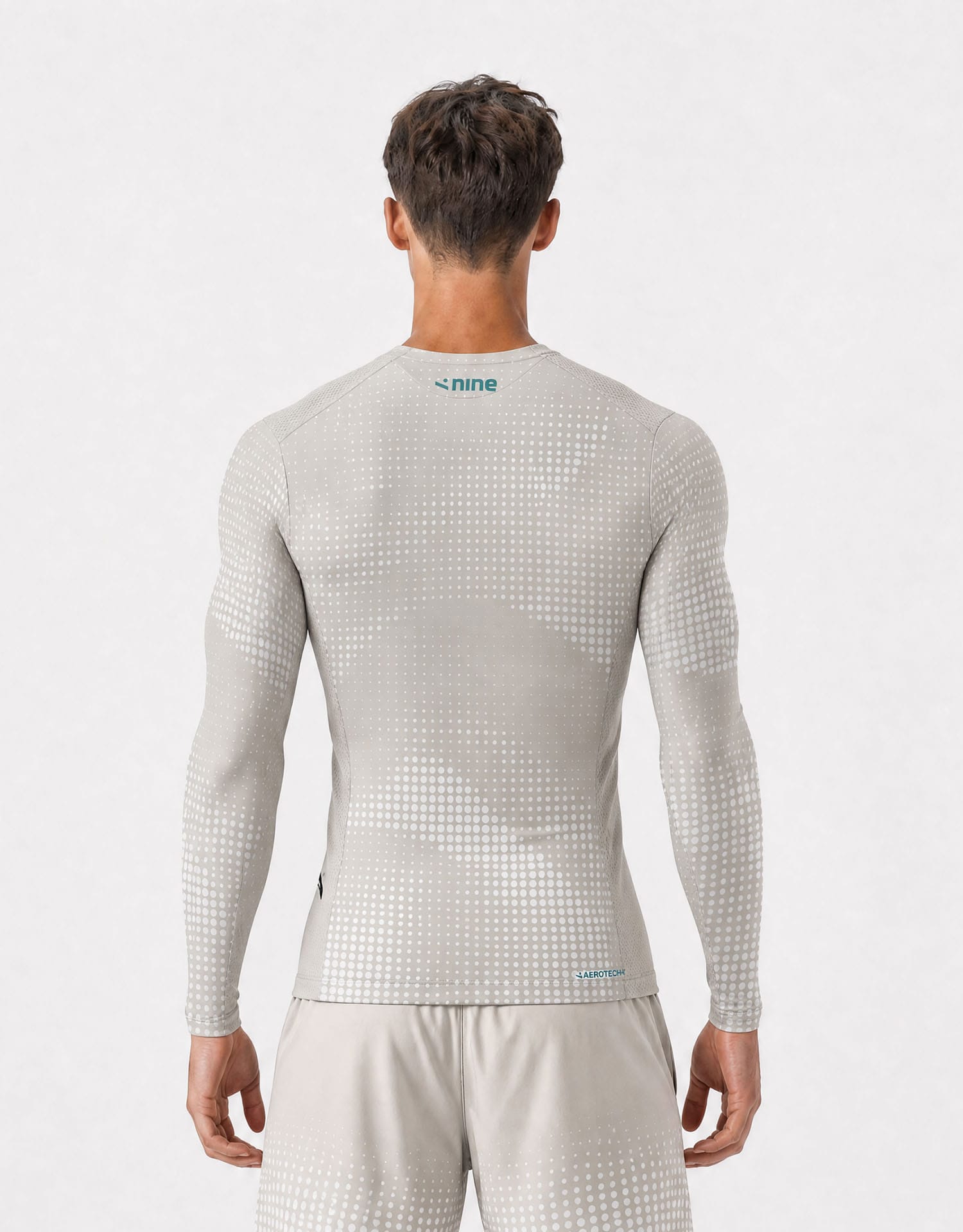 Men's NOVE Long Sleeve Volleyball Training Shirt-thumbmail-7