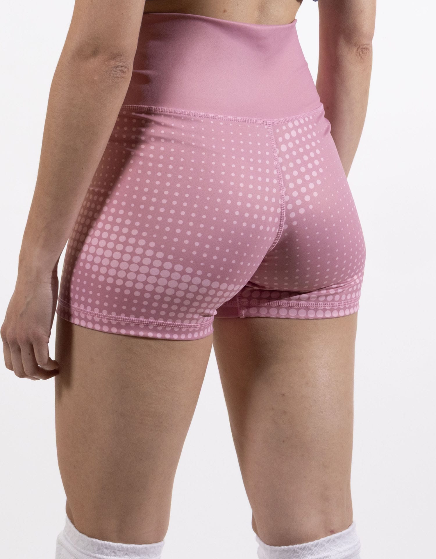 Women's NOVE High Waist Volleyball Training Shorts-thumbmail-12