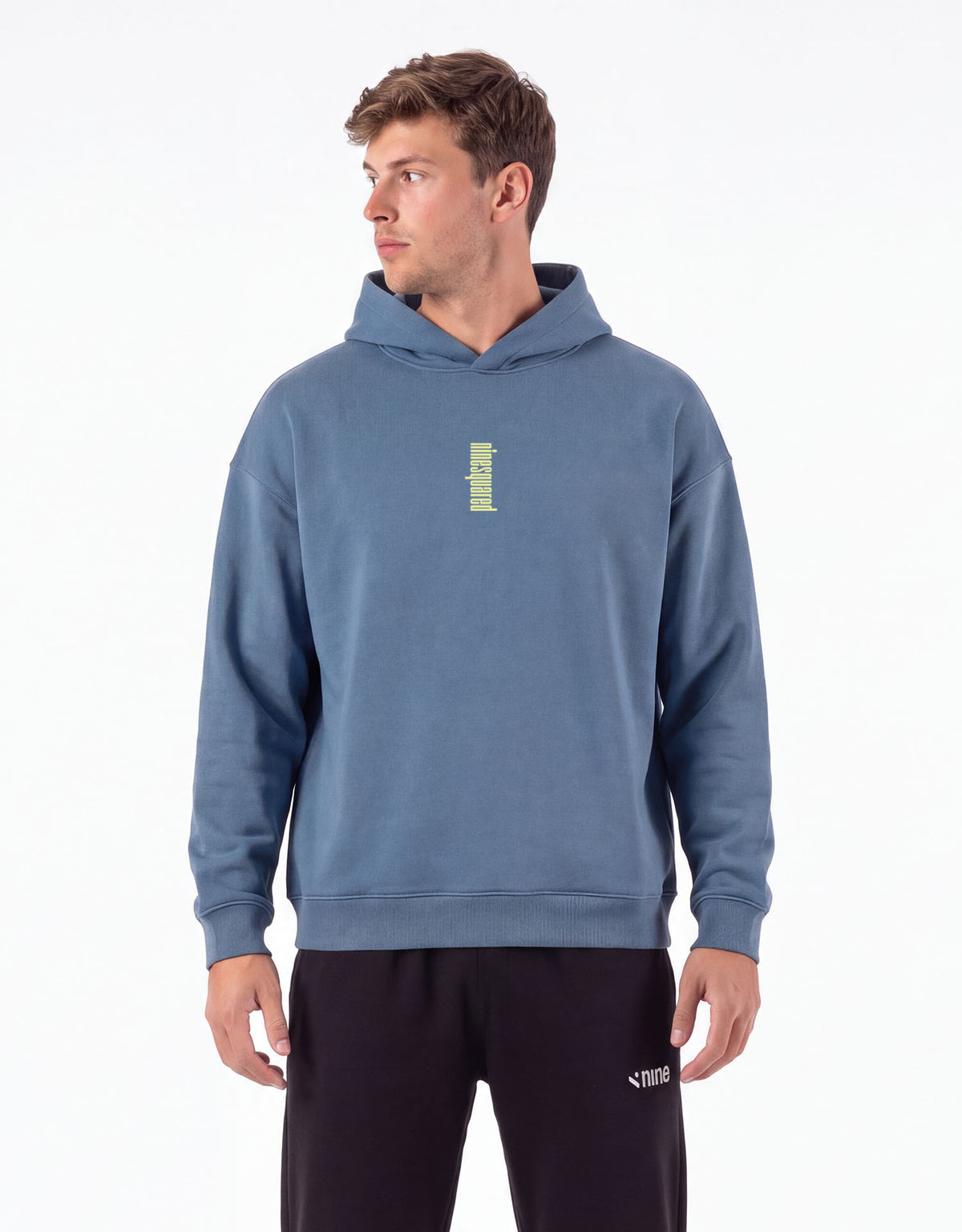 Oversized Off-Court Hoodie Dante Dust Blue-thumbmail-6