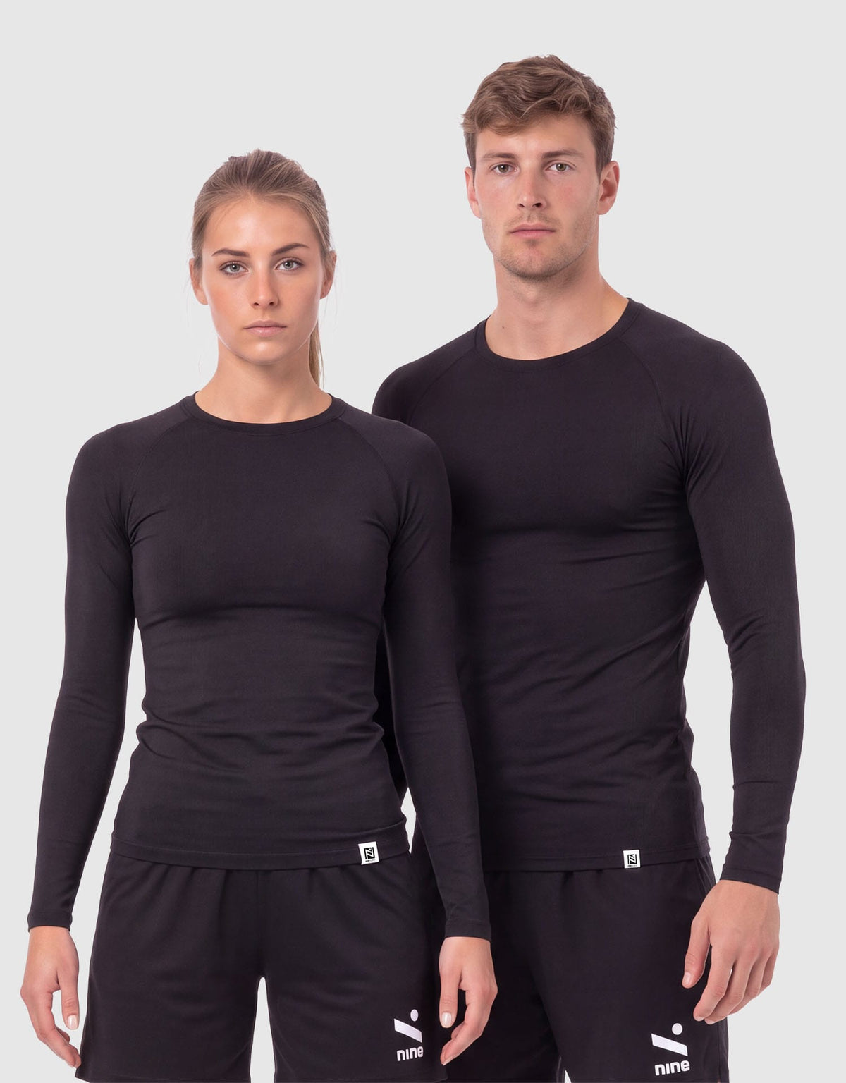 Volleyball-Kompressionsshirt Langarm Cobra