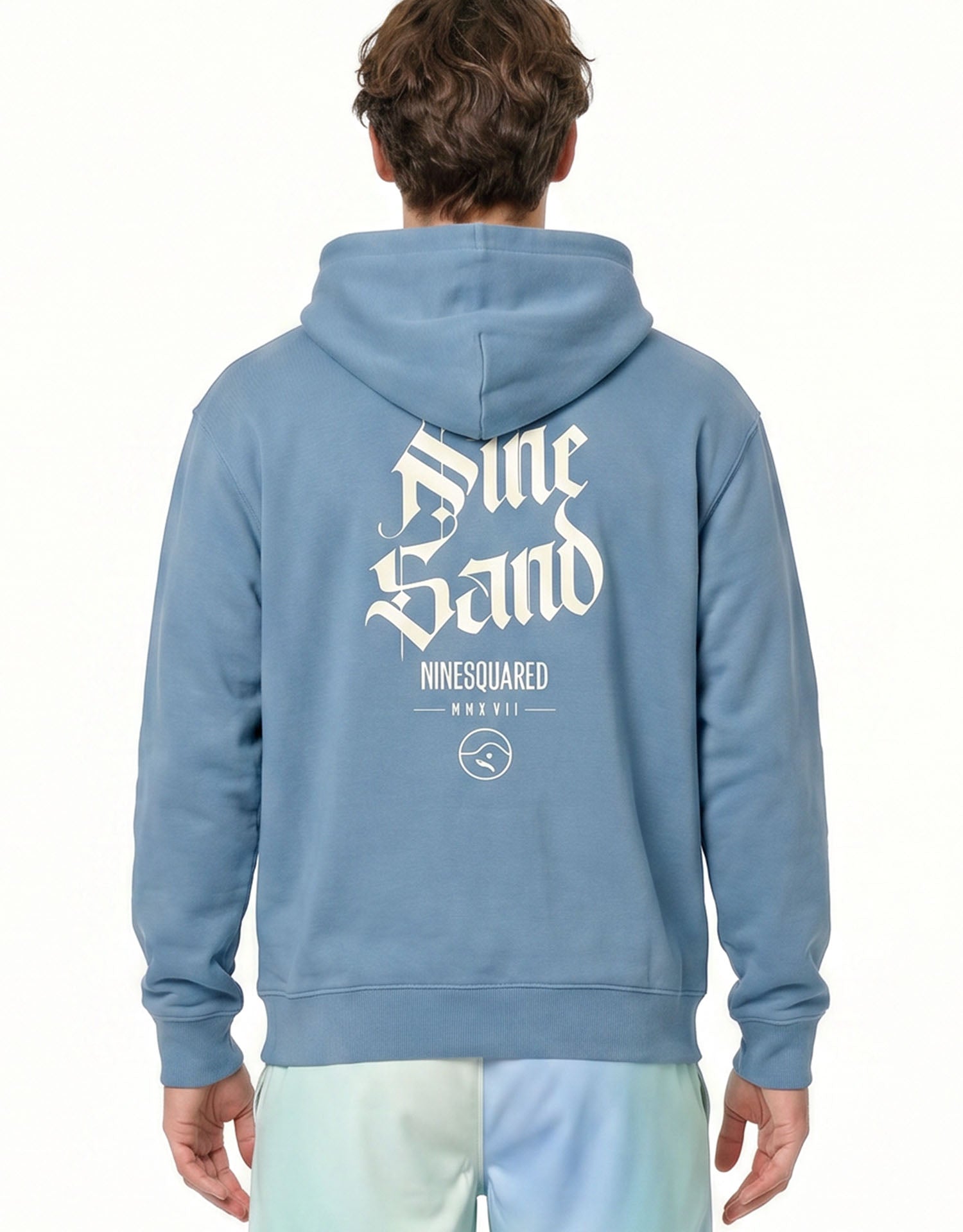 Regular Hoodie Sella Ocean Blue-thumbmail-3