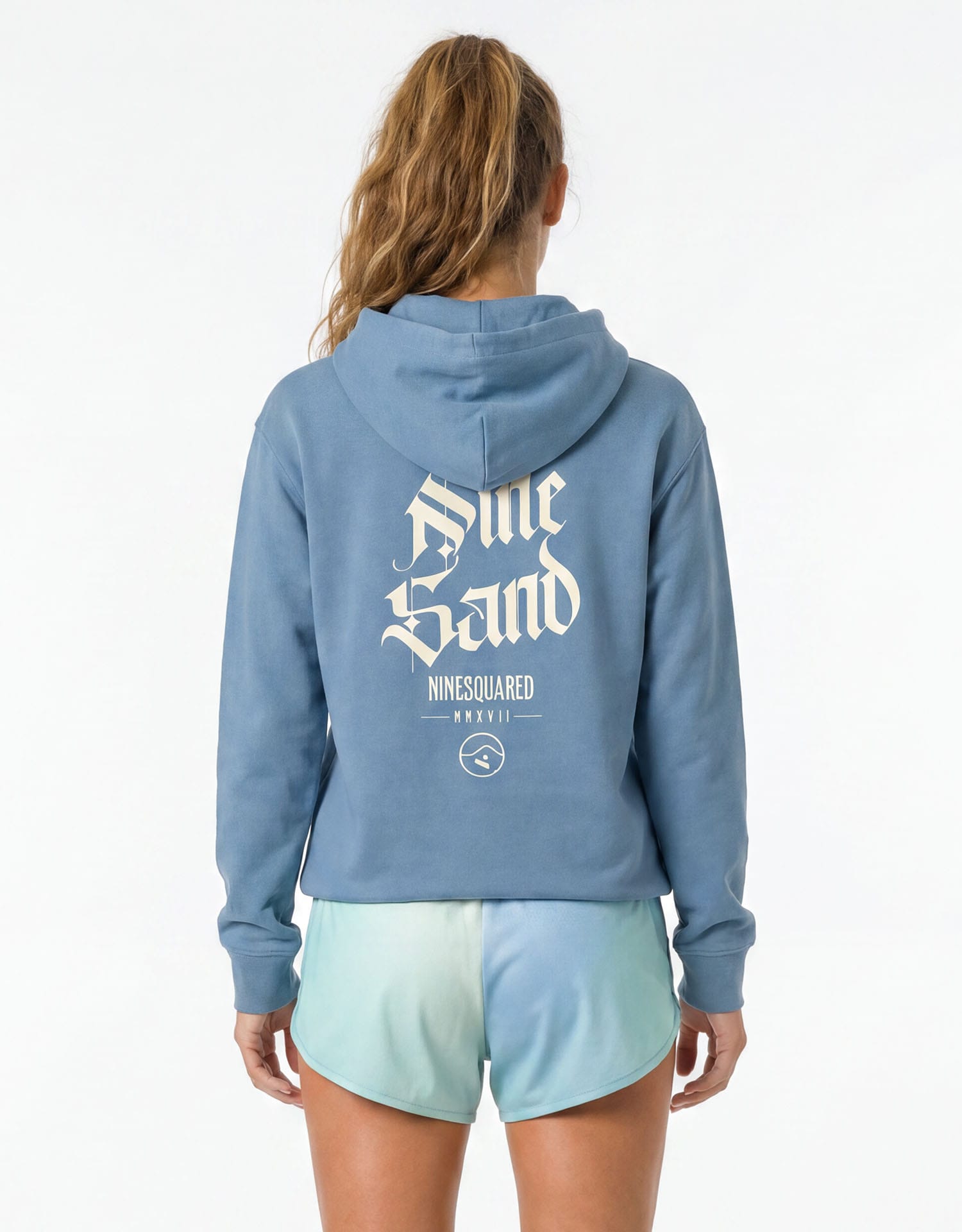 Felpa con Cappuccio Sella Ocean Blue-thumbmail-3