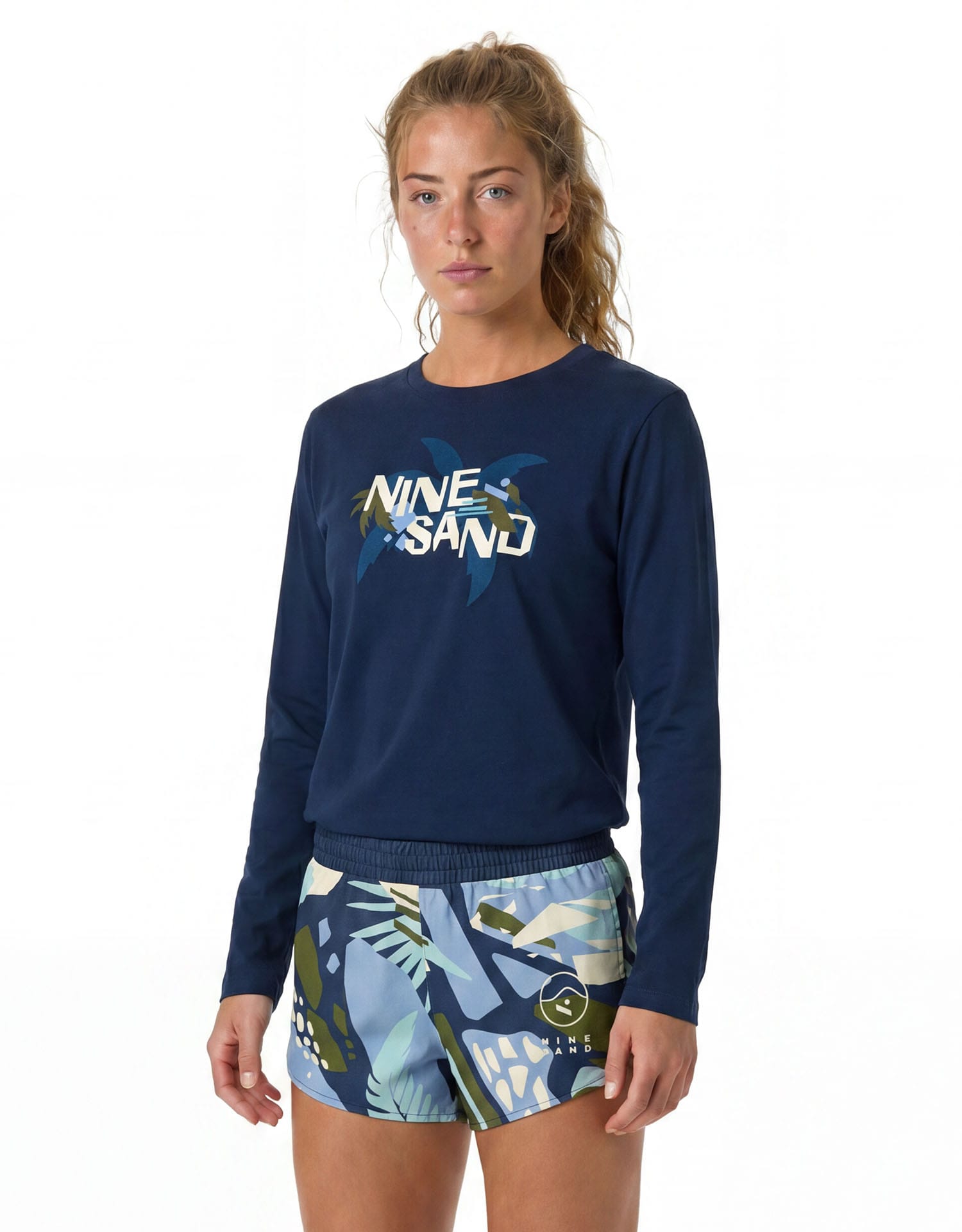 Langarm-T-Shirt Zero Navy blue-thumbmail-2