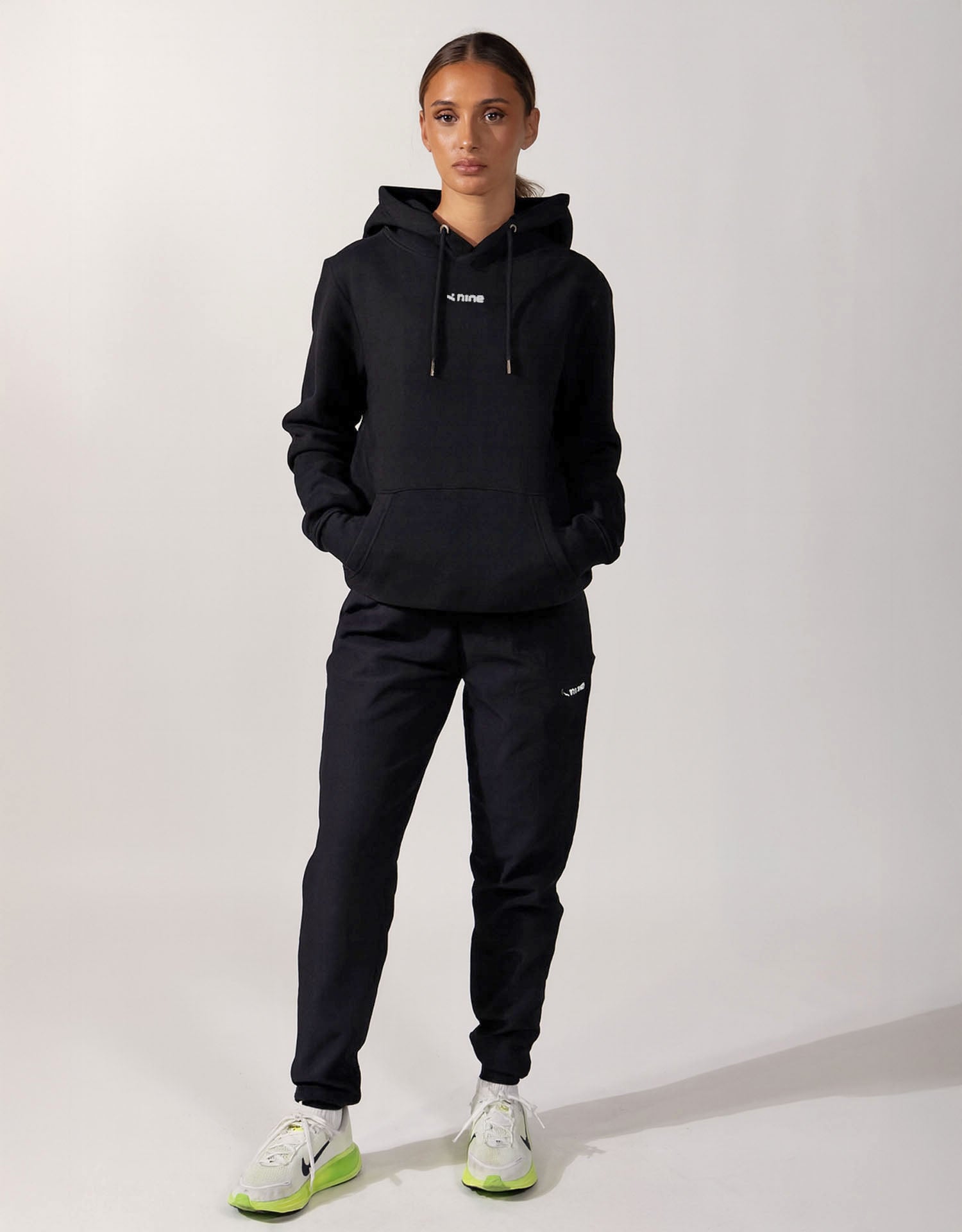 Felpa con cappuccio Regular Sella - Blu Navy-thumbmail-4