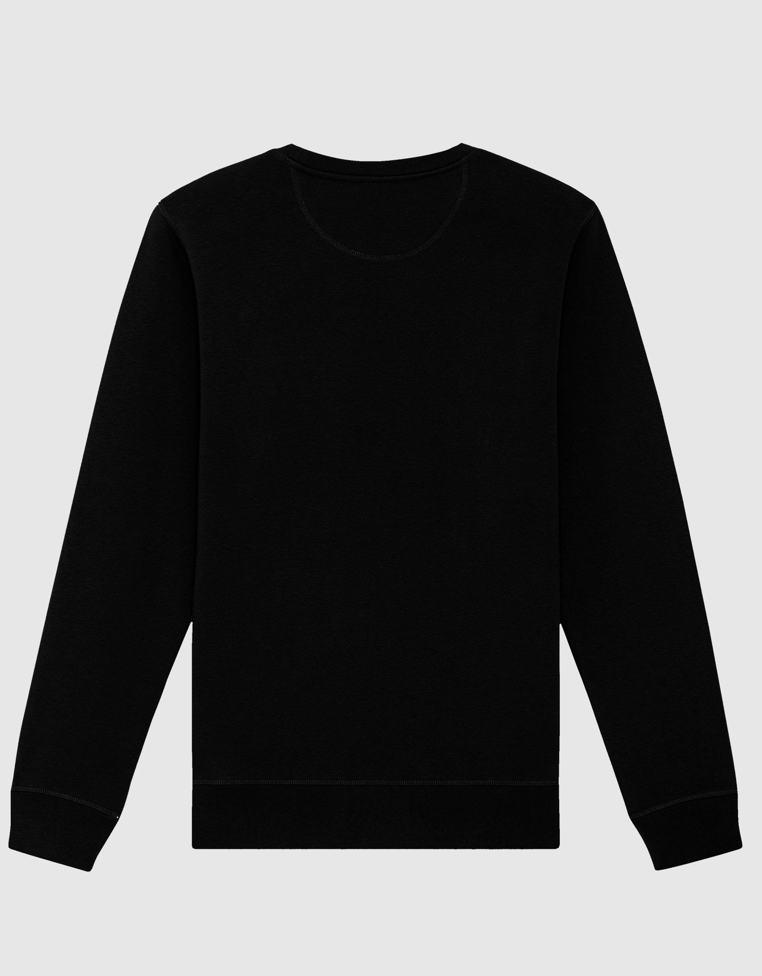 Crew Neck Sweater Sella Black – ninesquared.team