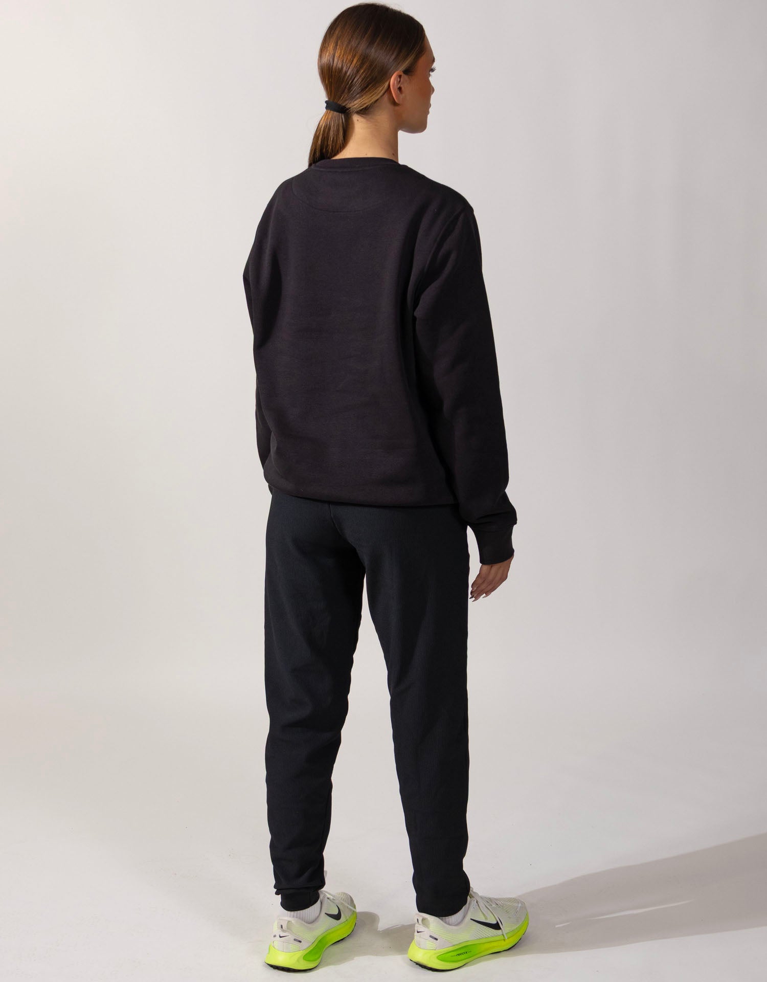 WAREHOUSE スミクロ コットン100% クルーネック トレーナー Crew Neck Sweater Sella Black – ninesquared.team