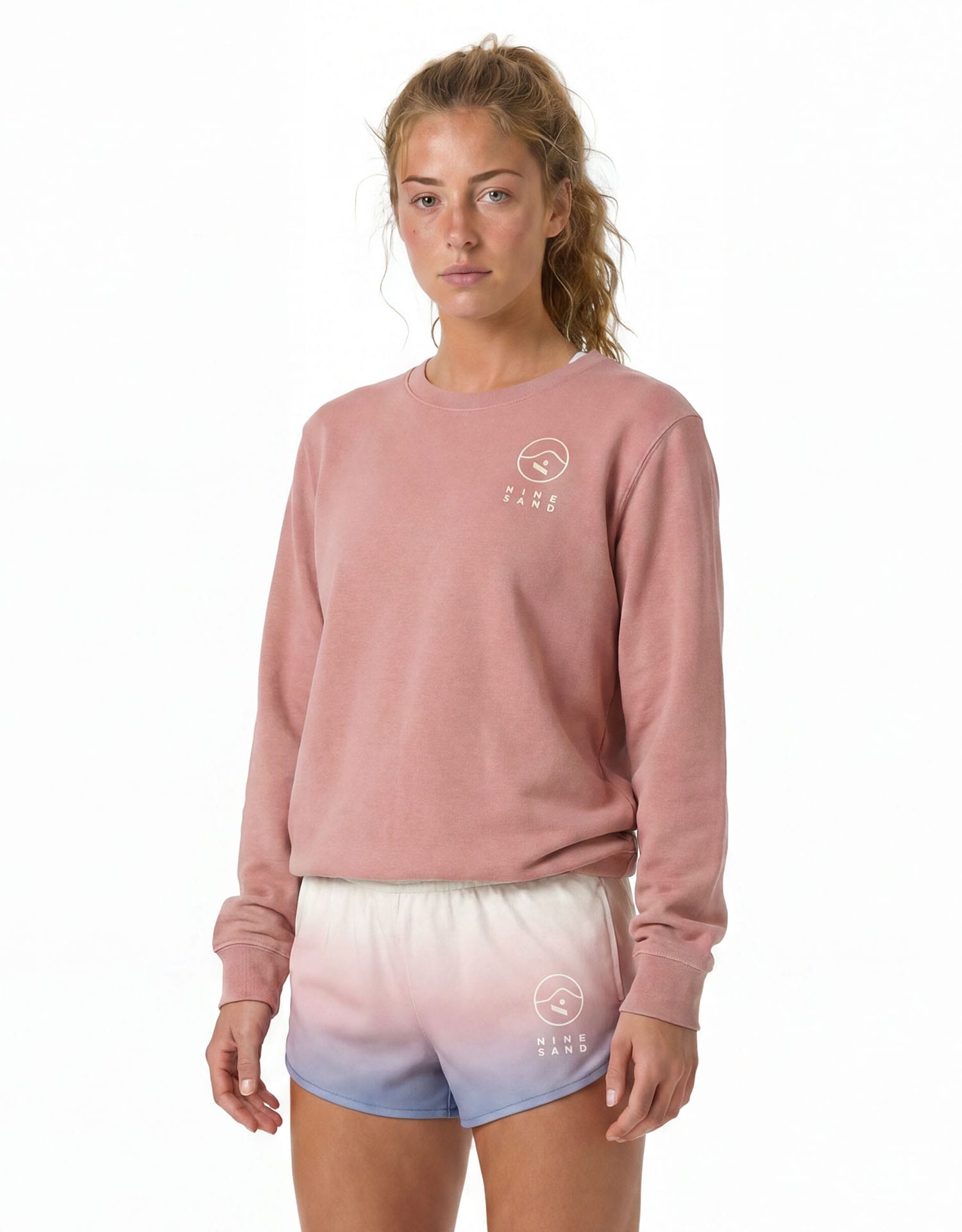 Crew Neck Sweater Sella Blush