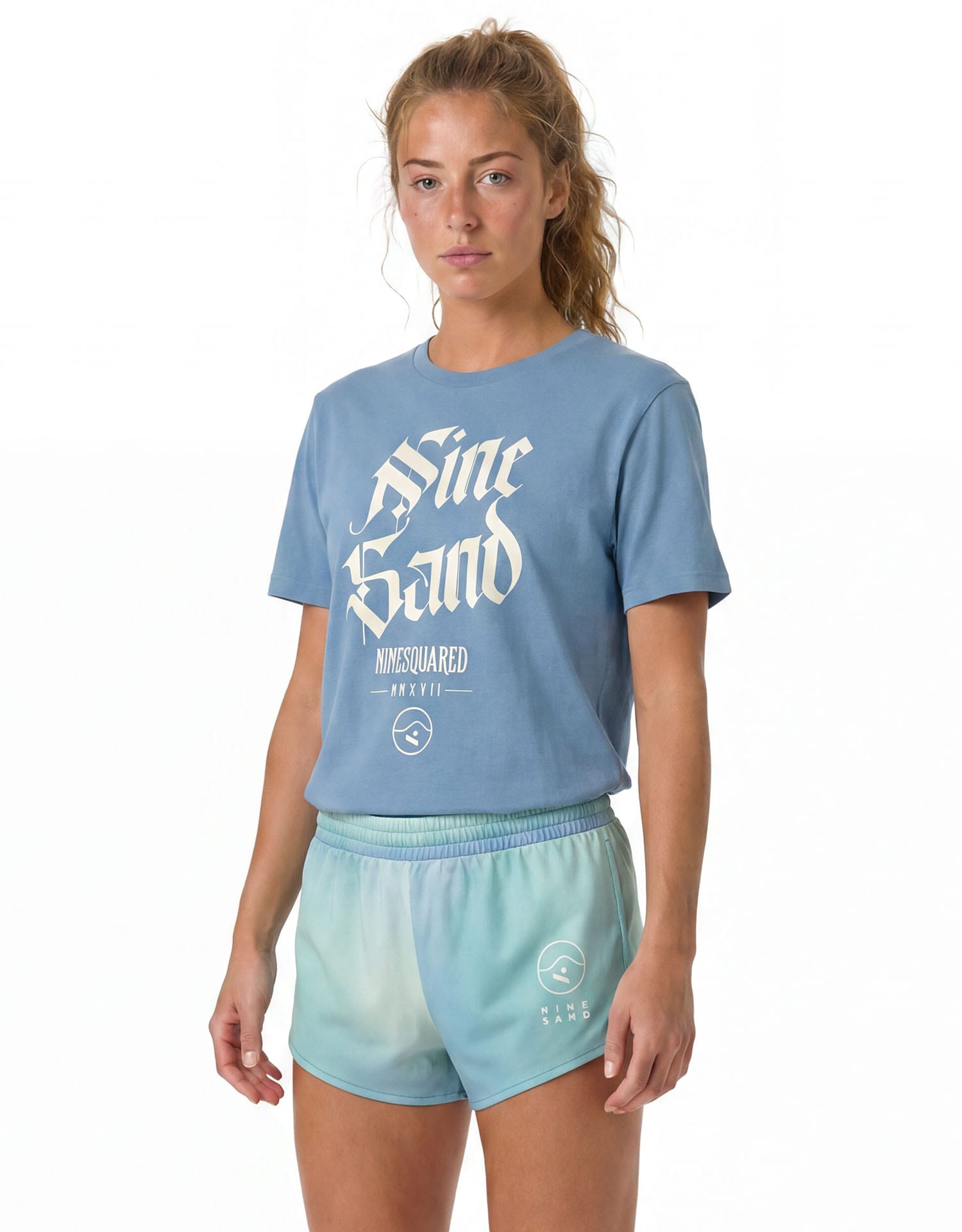 Regular T-Shirt Sella Ocean Blue-thumbmail-3