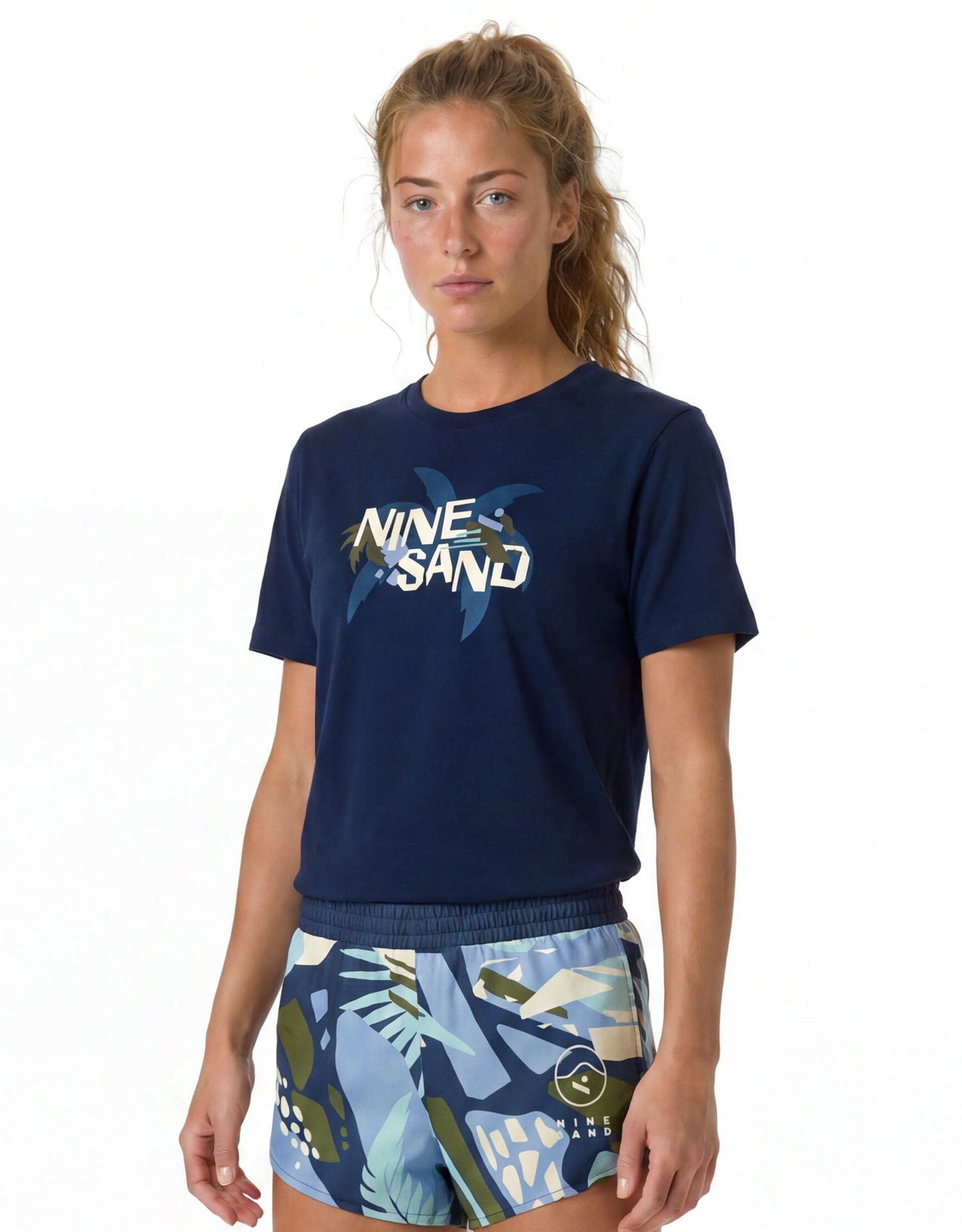 T-Shirt Regular Sella Blu Navy -thumbmail-3